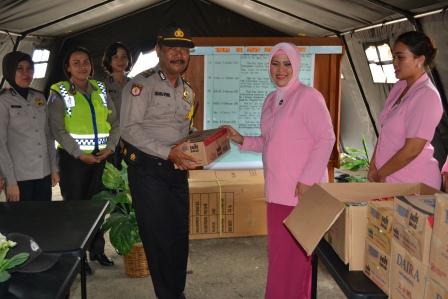 KEGIATAN BHAYANGKARI POLRES MUBA