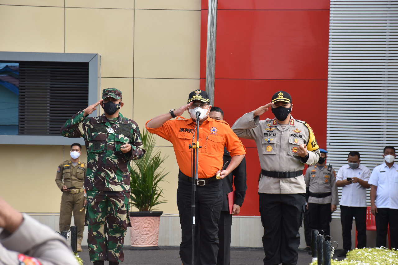 GELAR PASUKAN PENANGULANGAN BENCANA ALAM POLRES MUBA