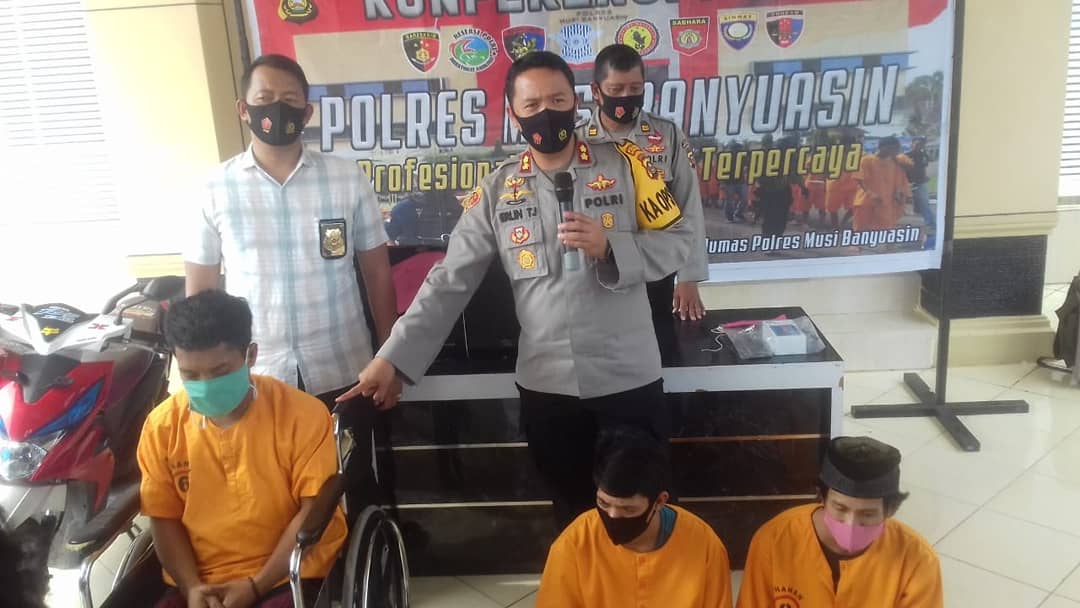 SPESIALIS PENCURIAN RUMAH KOSONG DI UNGKAP TIM SERIGALA POLRES MUBA