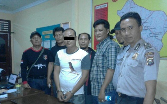 POLSEK BABAT TOMAN AMANKAN PELAKU PENGANIAYAAN