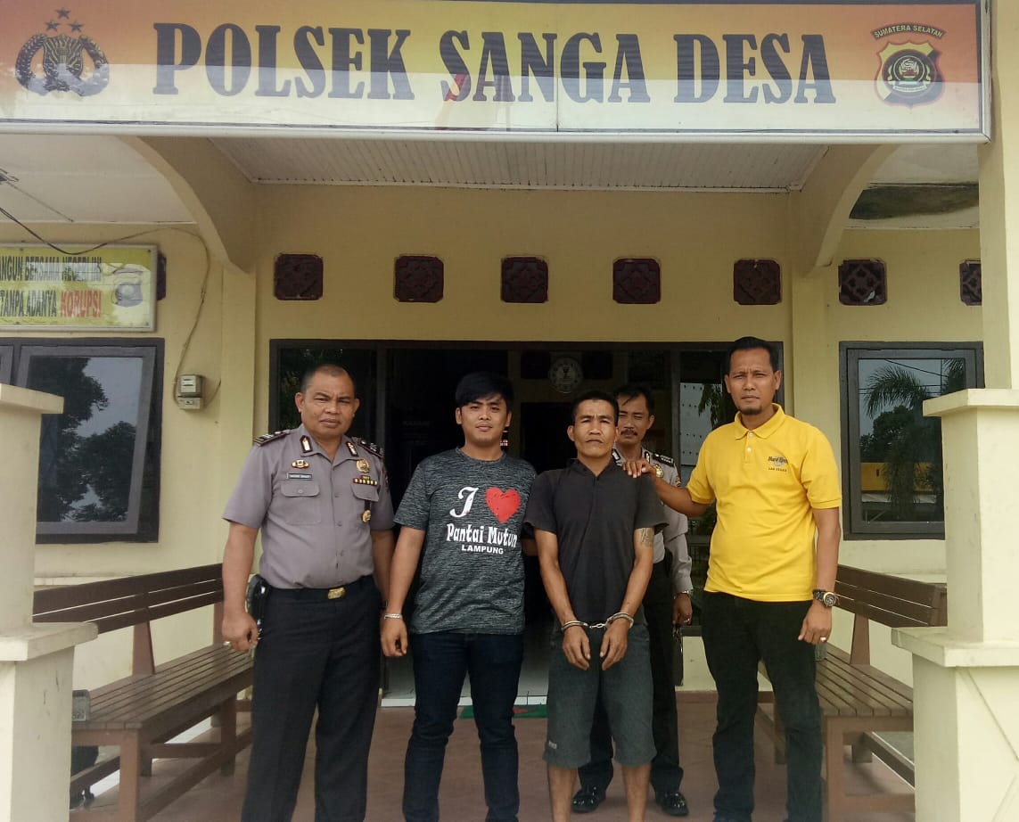 DPO KASUS CURAT BERHASIL DITANGKAP OLEH POLSEK SANGA DESA