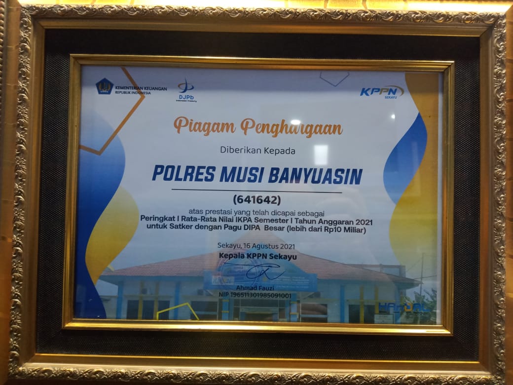 PRESTASI POLRES MUBA