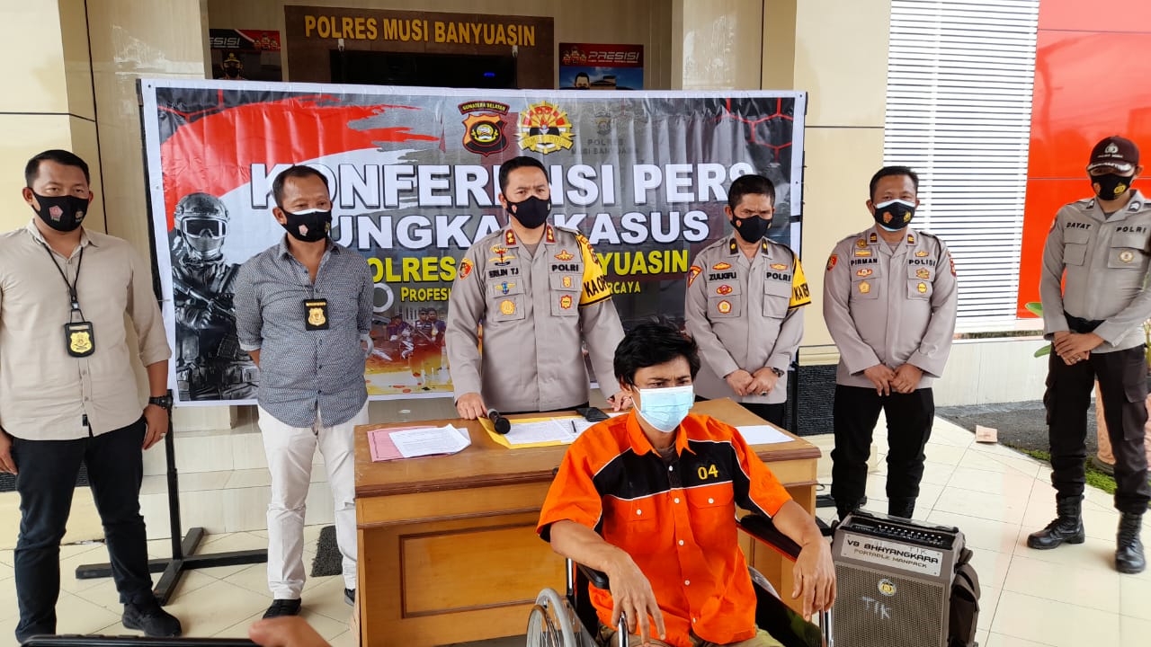PERAMPOK SADIS ANTAR KOTA ANTAR PROPINSI DI PELOR POLISI POLRES MUBA